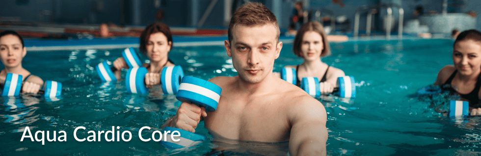 Clase de aqua aerobics